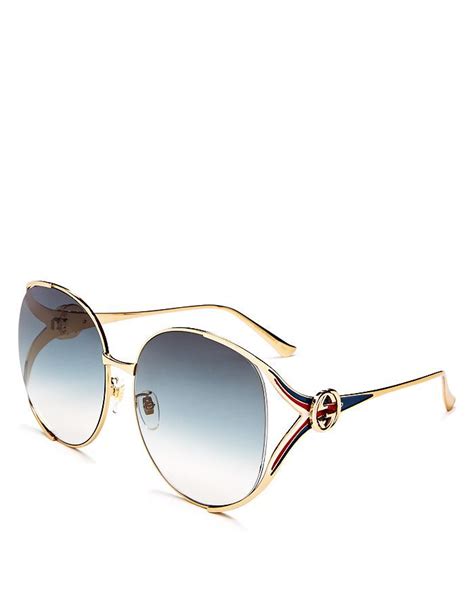 gucci oversized women's sunglasses|Gucci oversized sunglasses 2020.